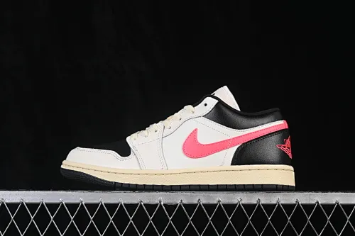 All categories Air Jordan Jordan series basketball shoes Air Jordan 1 Low G version pure original Air Jordan 1 Low AJ1 Joe 1 meter white black red low-top cultural casual sneakers DC0774-107